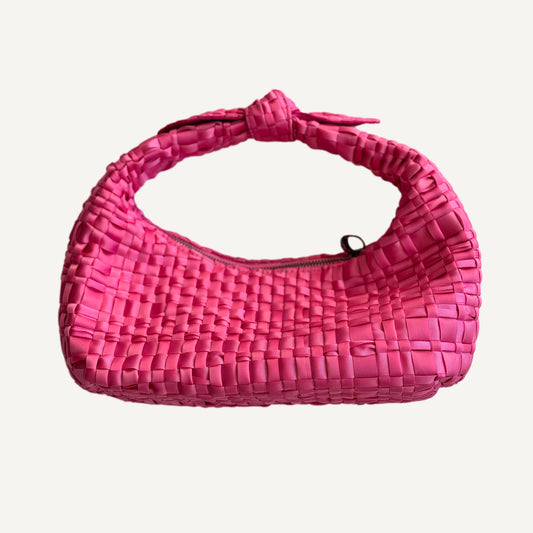 Rebirth Bow Handbag Fuchsia