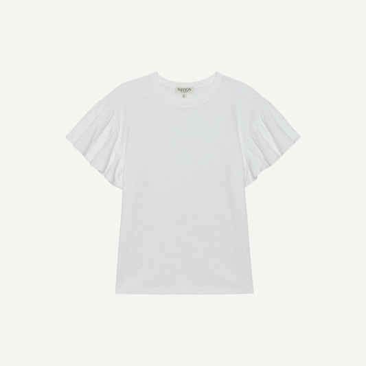 RUFFLE TEE