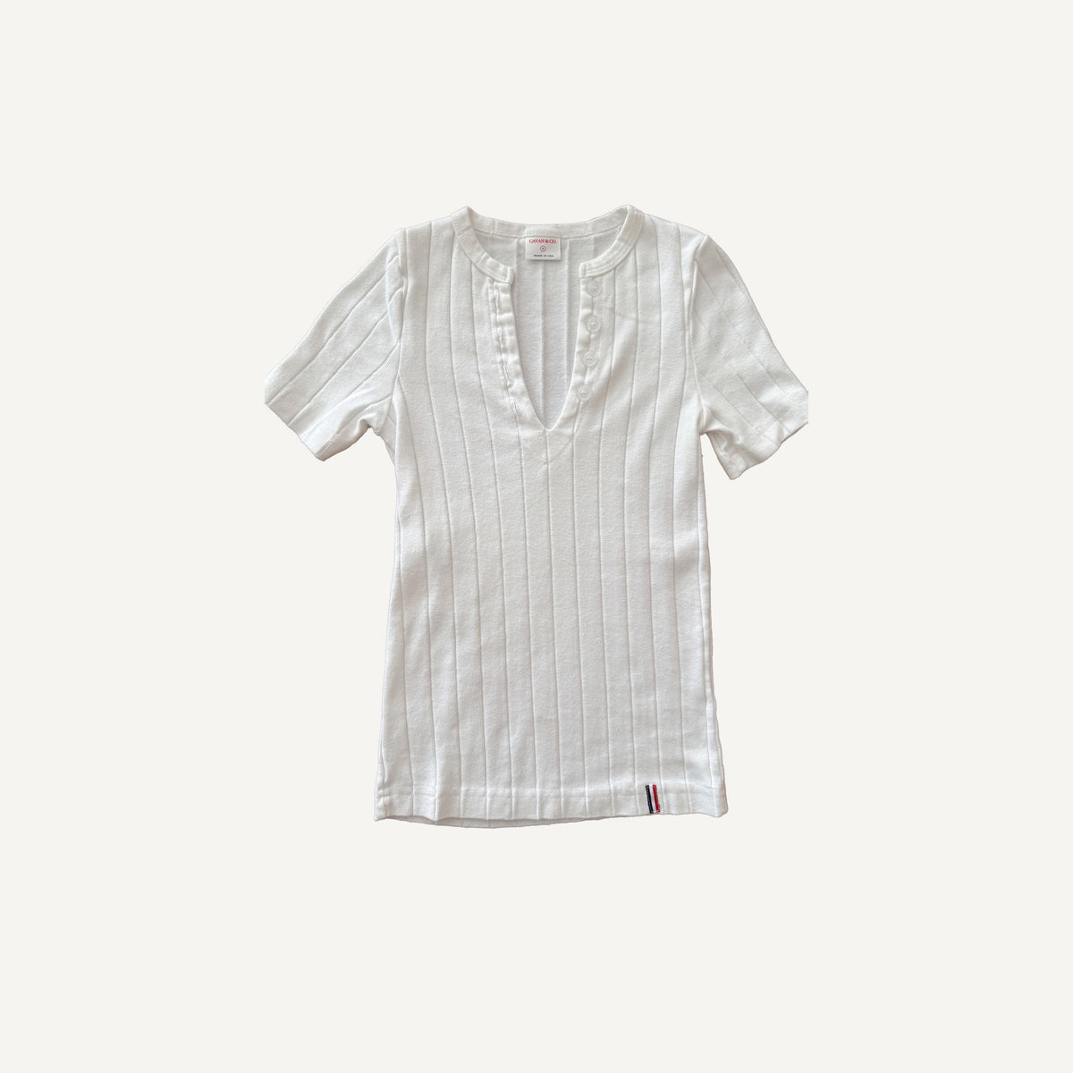 Short Sleeve Heritage Henley