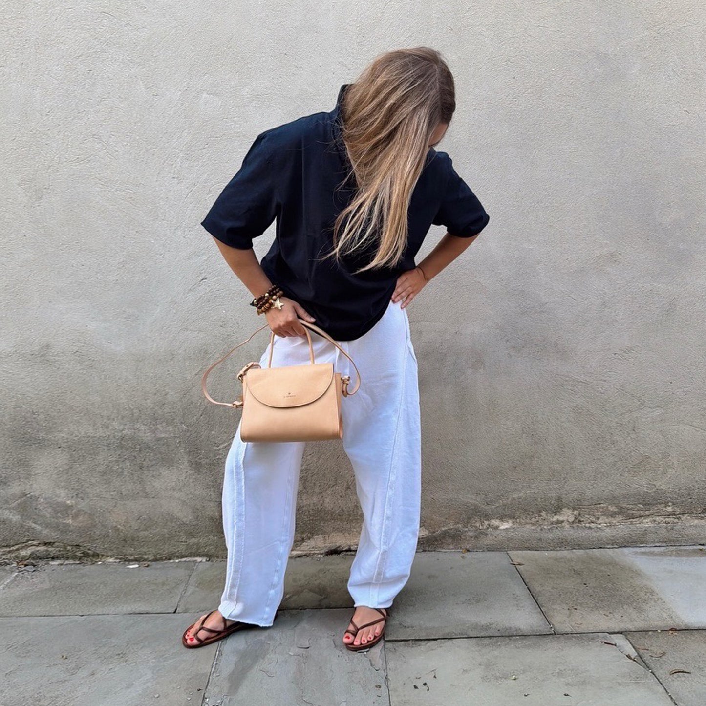 BIBI BARREL LEG SWEATPANT